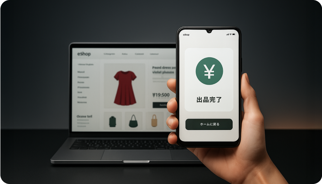 ワンクリックでeBayに出品